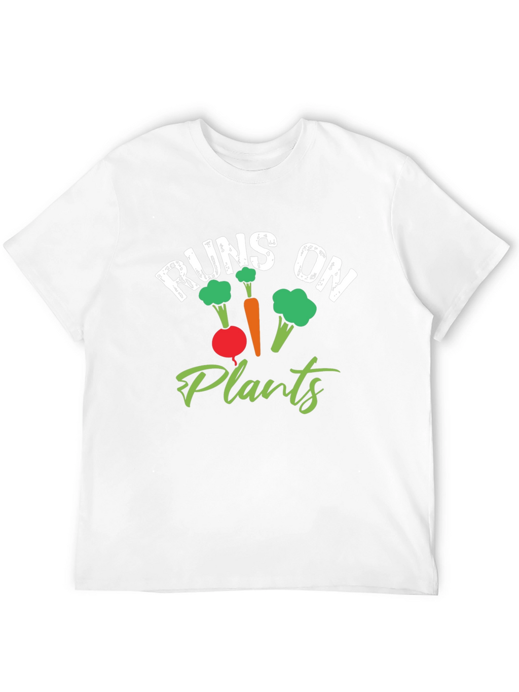 Runs on Plants Vegan T-Shirt