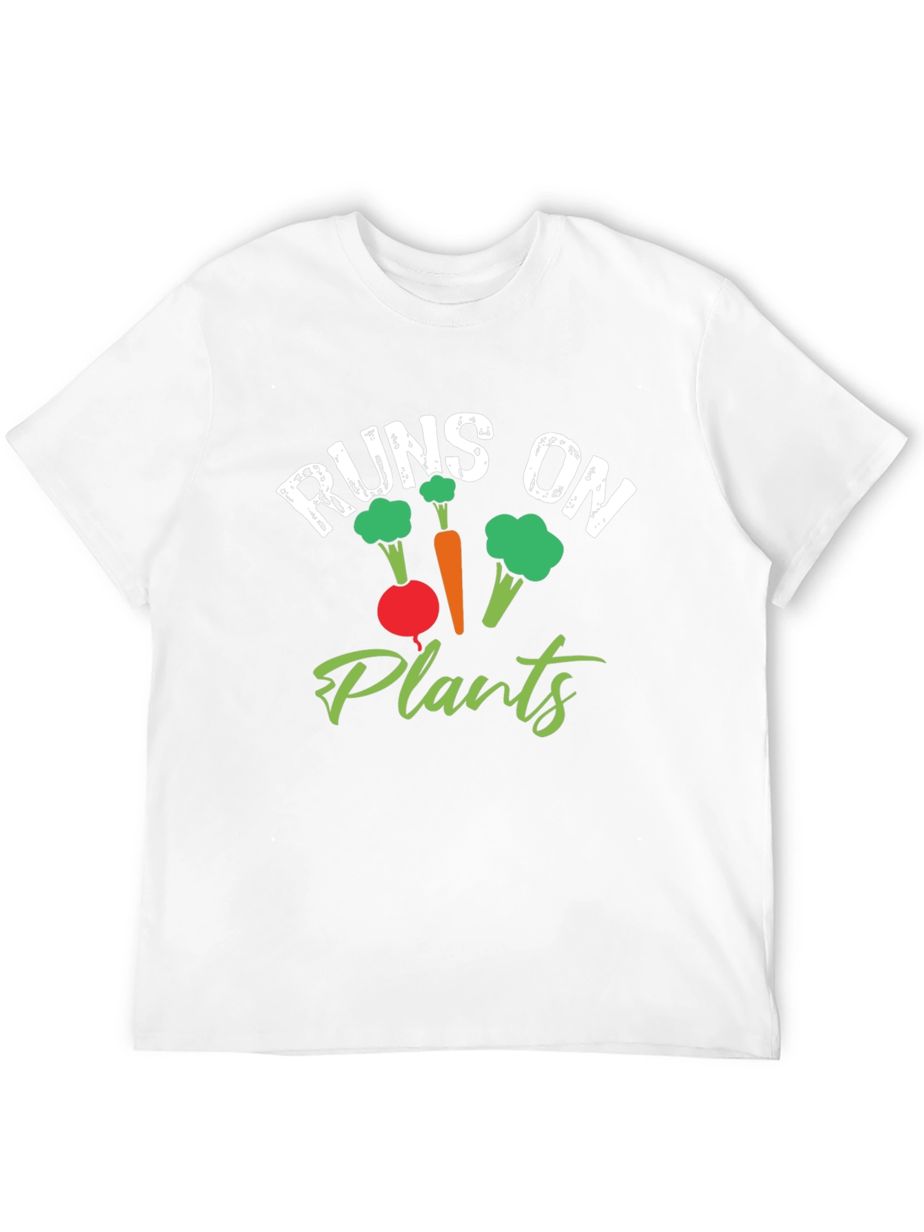 Runs on Plants Vegan T-Shirt