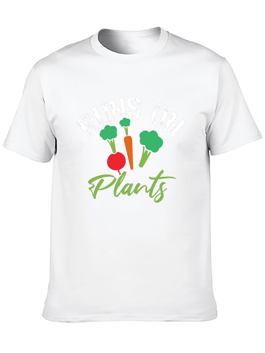Runs on Plants Vegan T-Shirt