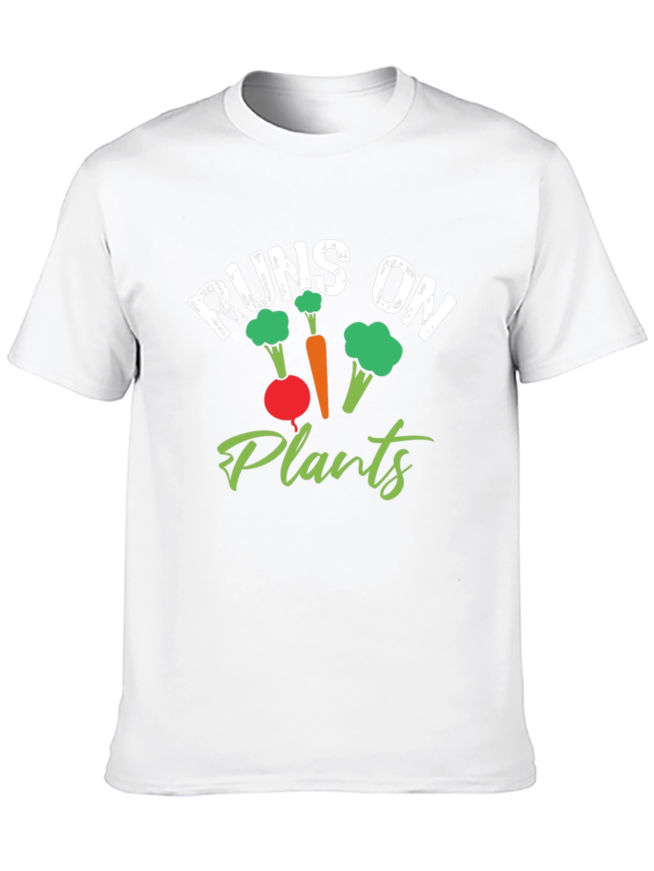 Runs on Plants Vegan T-Shirt