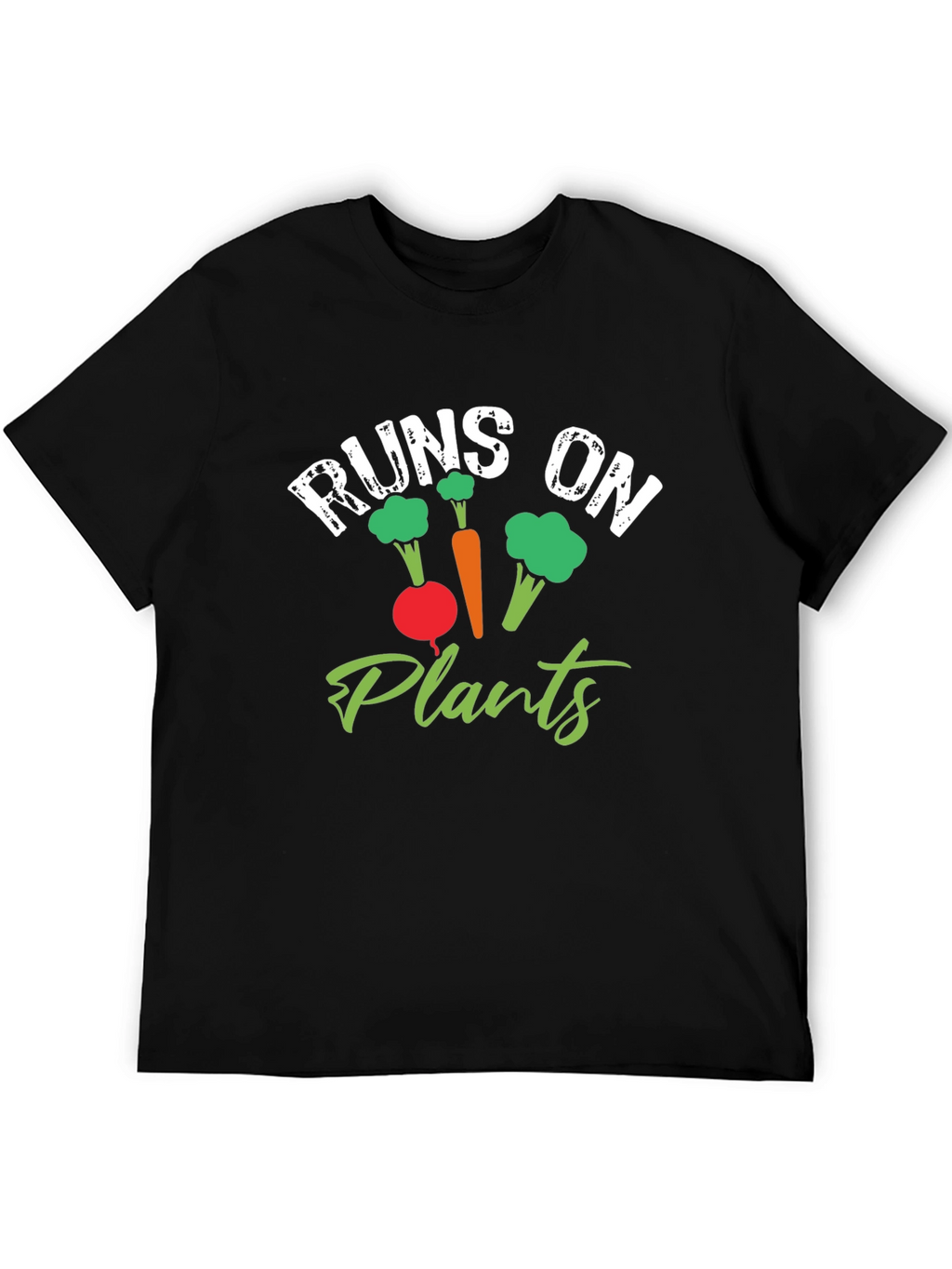 Runs on Plants Vegan T-Shirt