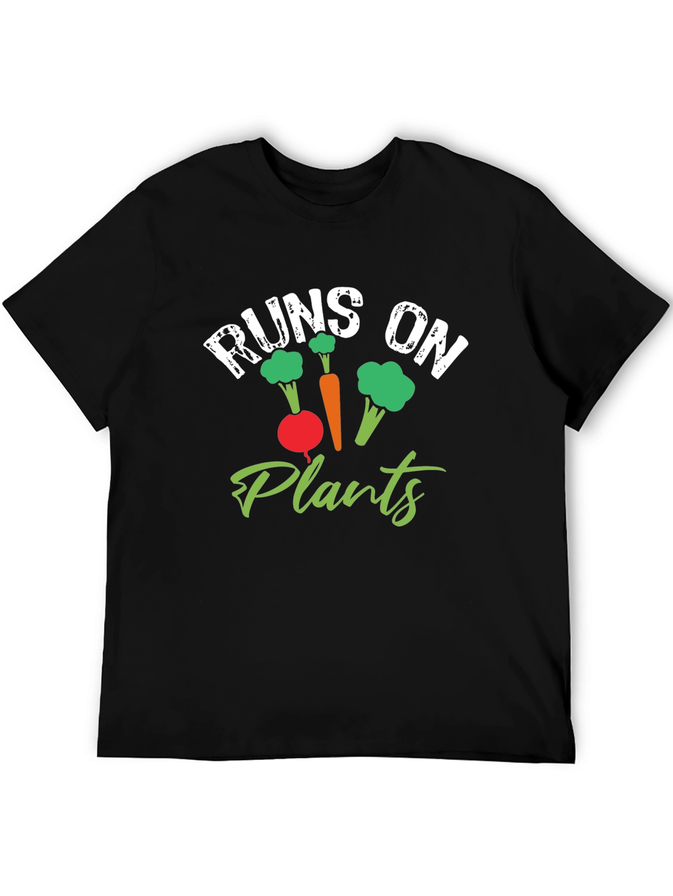 Runs on Plants Vegan T-Shirt