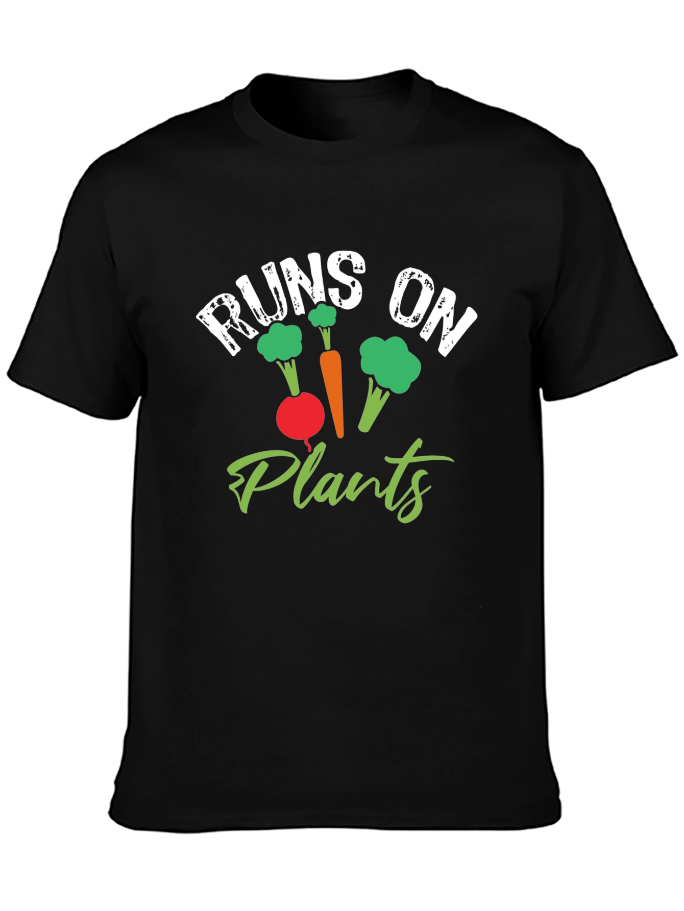 Runs on Plants Vegan T-Shirt