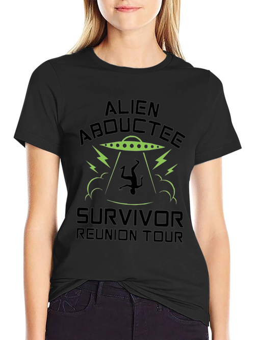 Alien Abductee Survivor Reunion Tour Graphic Tee