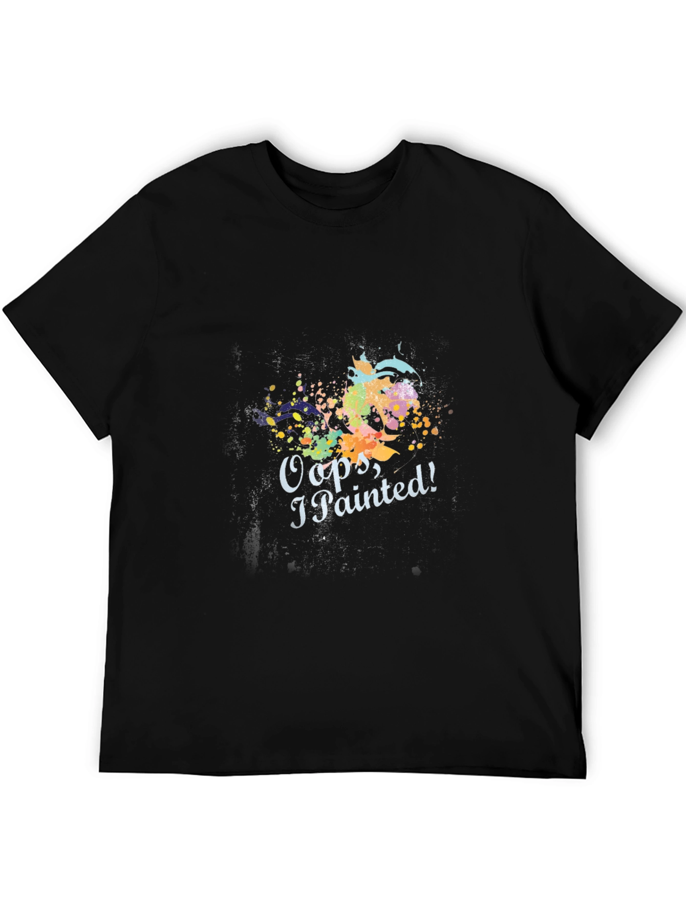 Oops I Painted! Mens Graphic T-Shirt