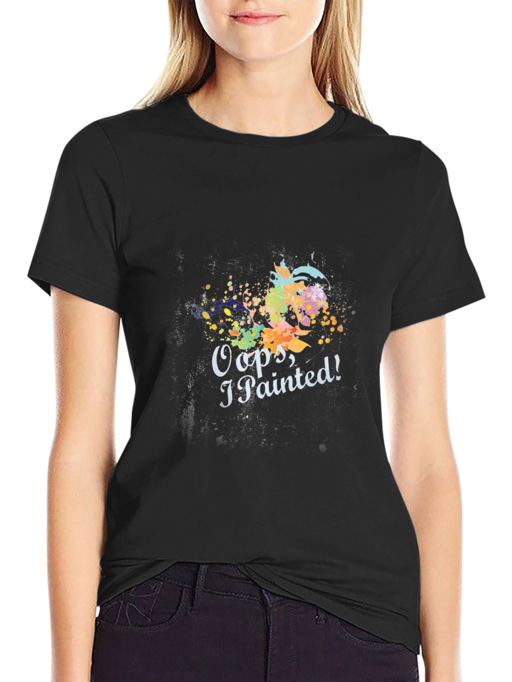Oops I Painted! Mens Graphic T-Shirt