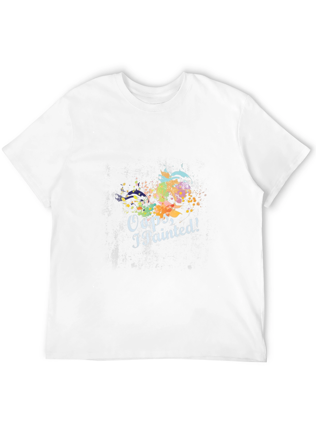 Oops I Painted! Mens Graphic T-Shirt