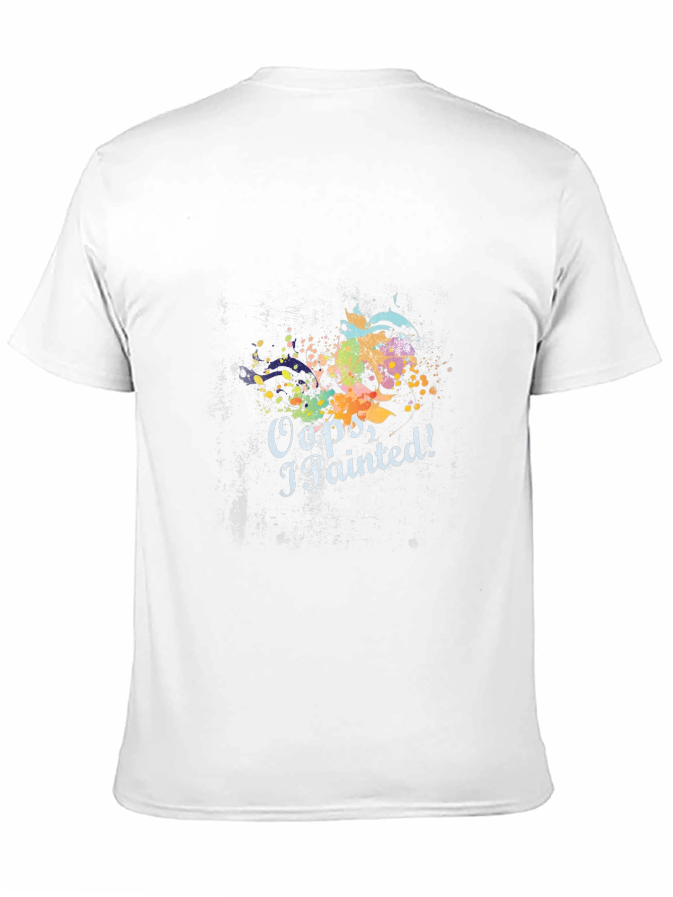 Oops I Painted! Mens Graphic T-Shirt