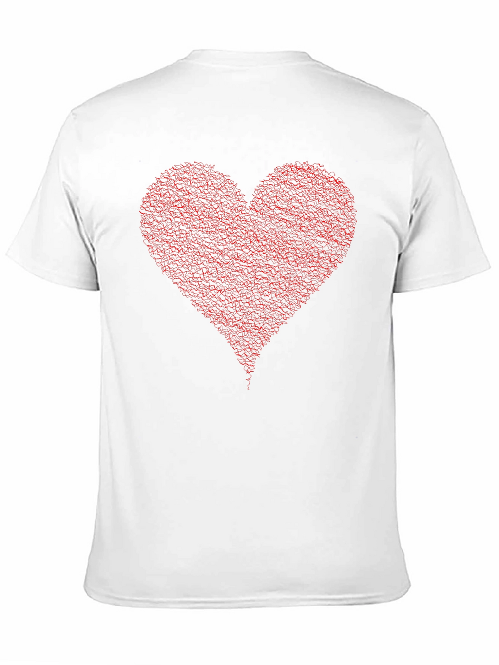Heart Graphic Black T-Shirt