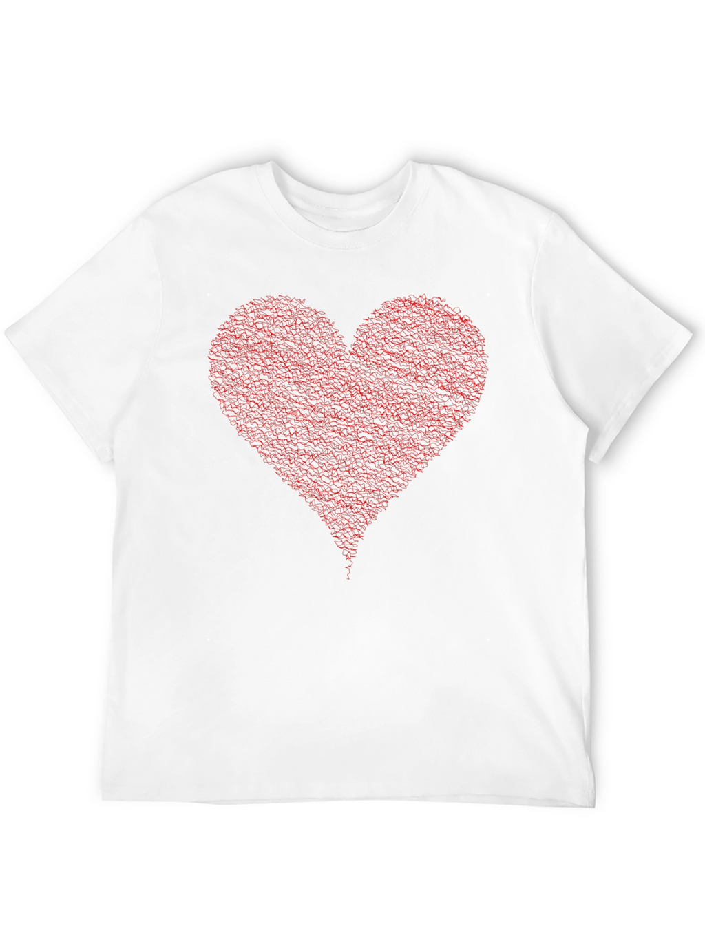 Heart Graphic Black T-Shirt
