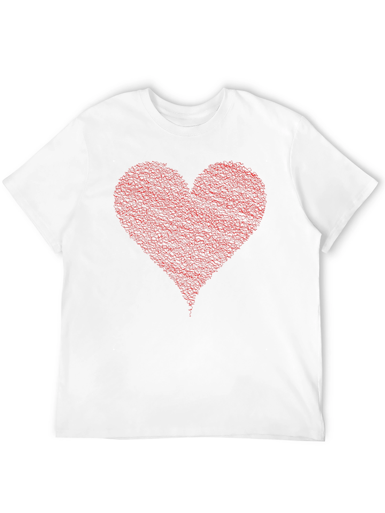 Heart Graphic Black T-Shirt
