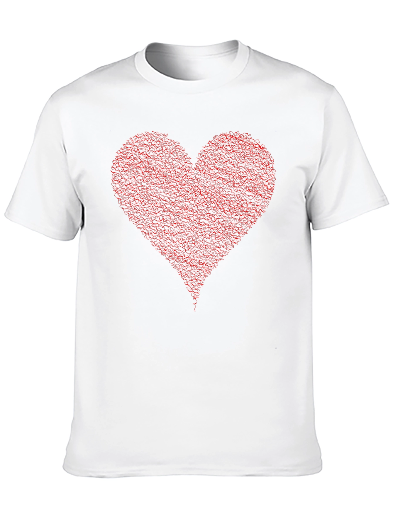 Heart Graphic Black T-Shirt