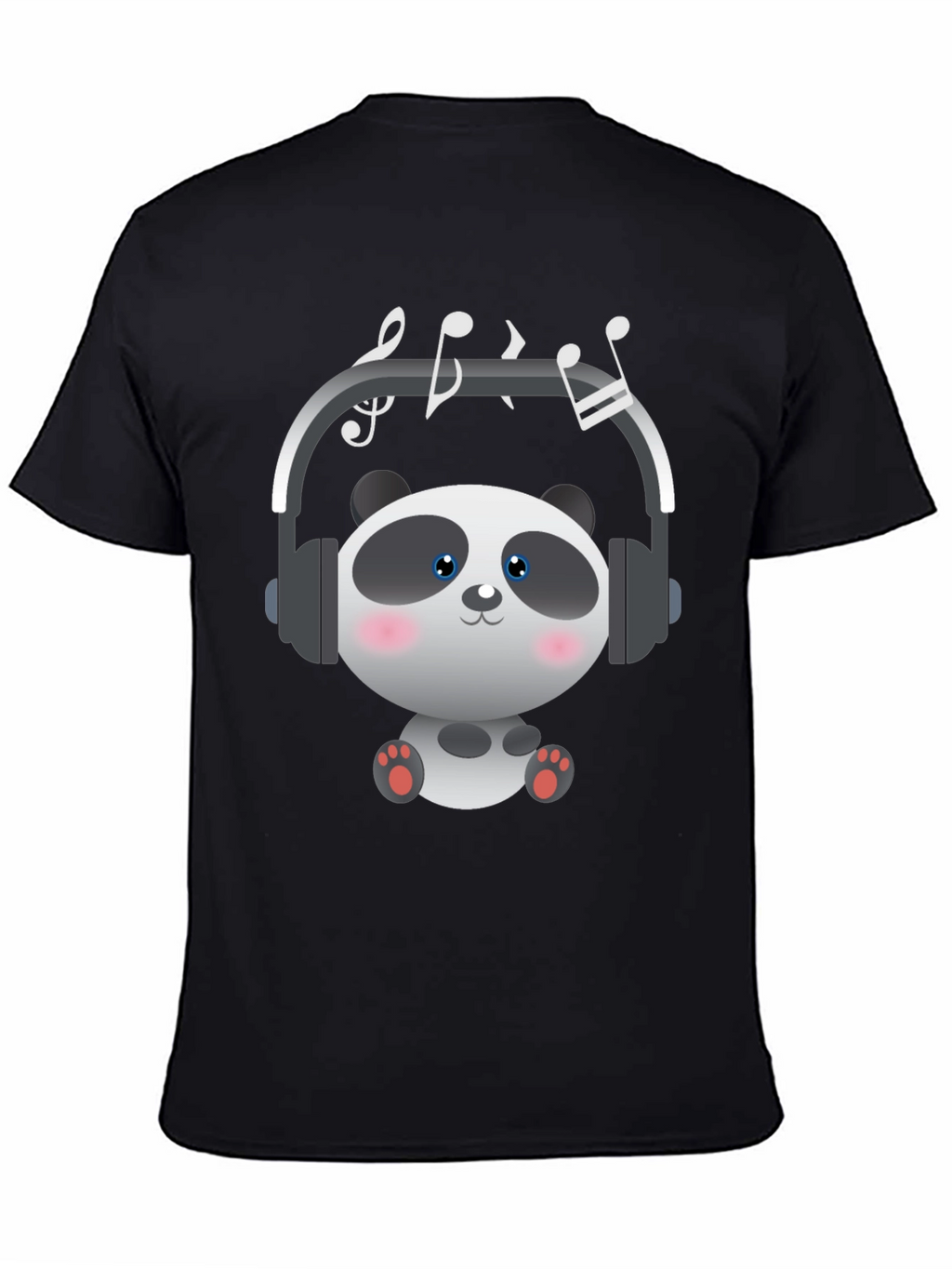Panda Music Lover T-Shirt
