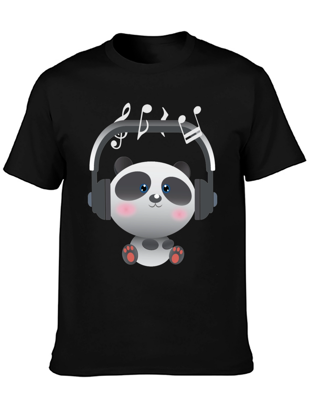 Panda Music Lover T-Shirt