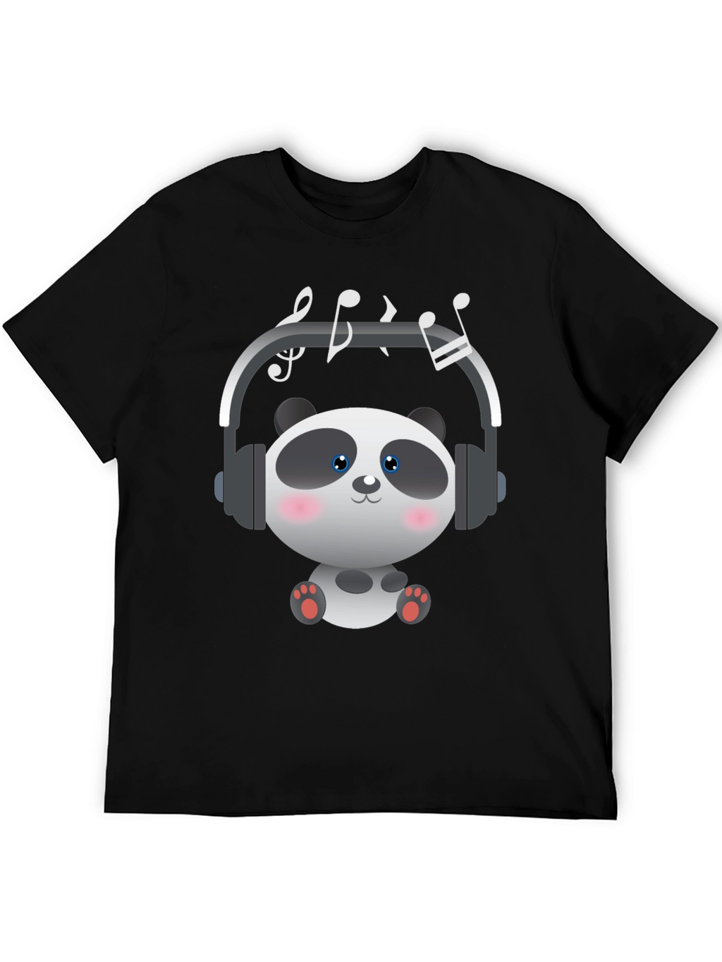 Panda Music Lover T-Shirt