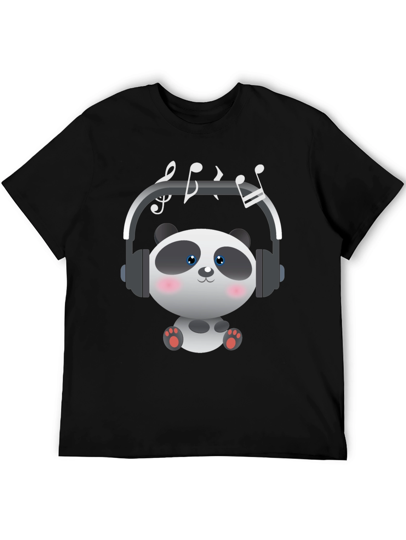 Panda Music Lover T-Shirt