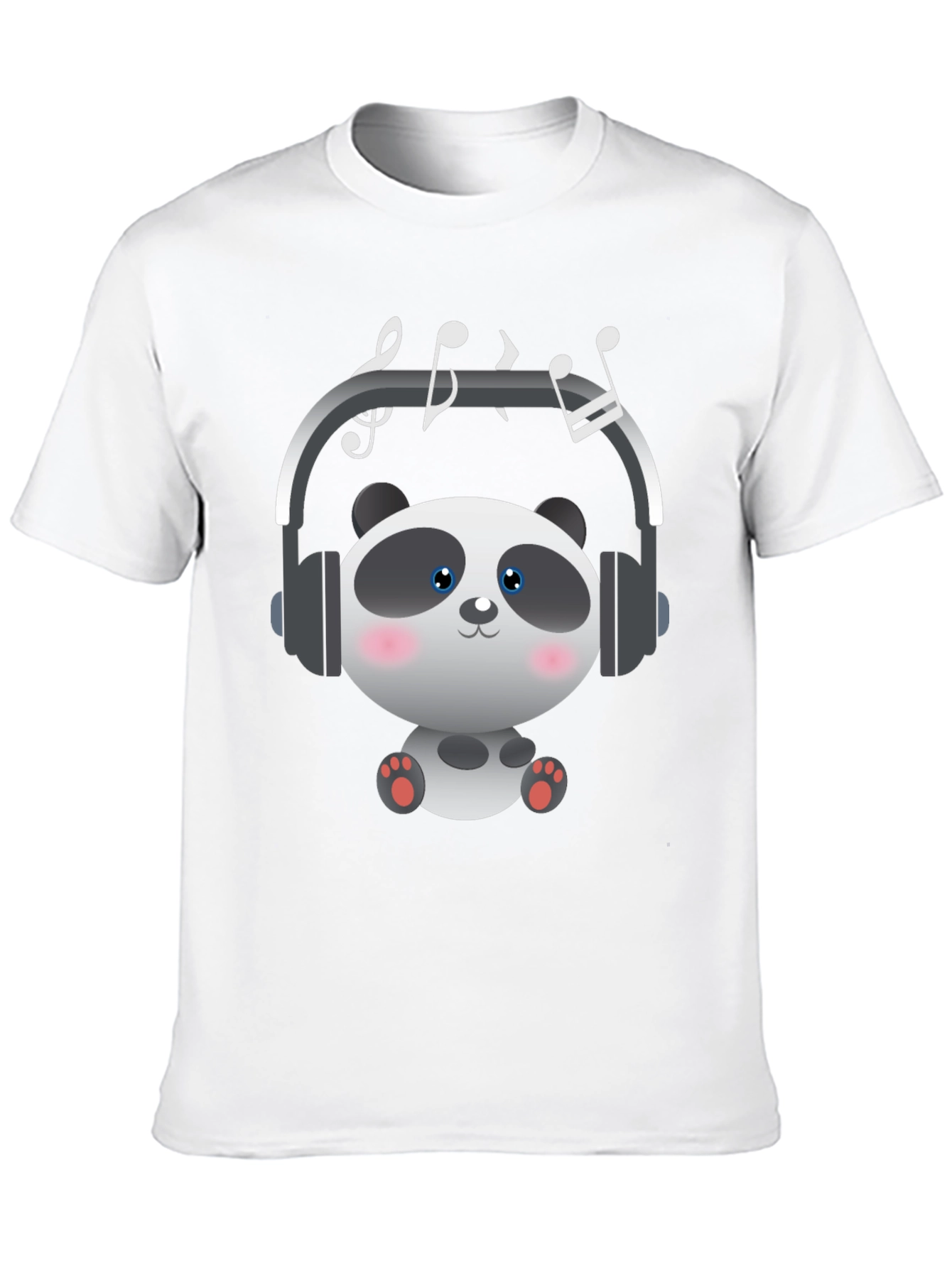 Panda Music Lover T-Shirt