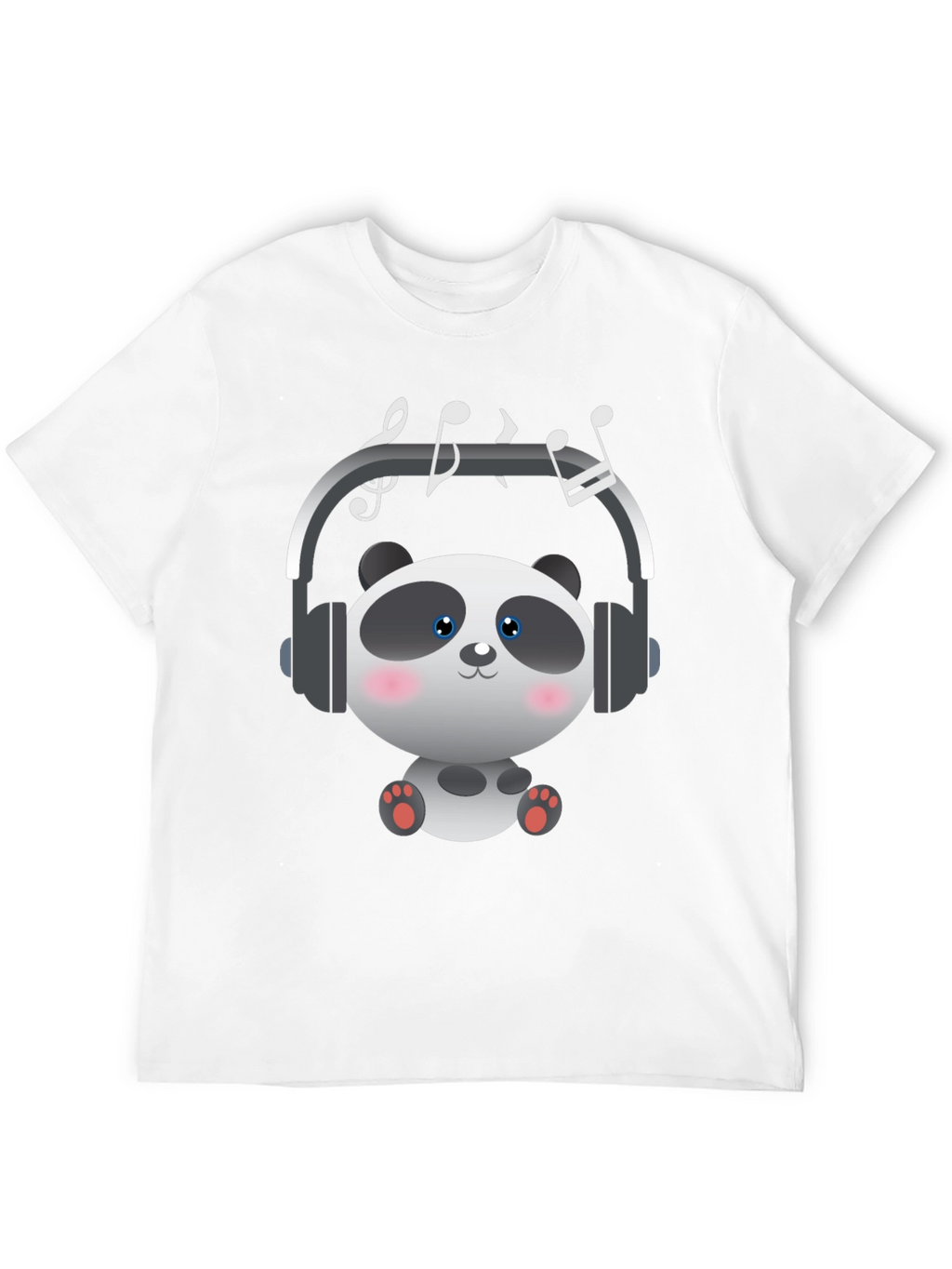 Panda Music Lover T-Shirt