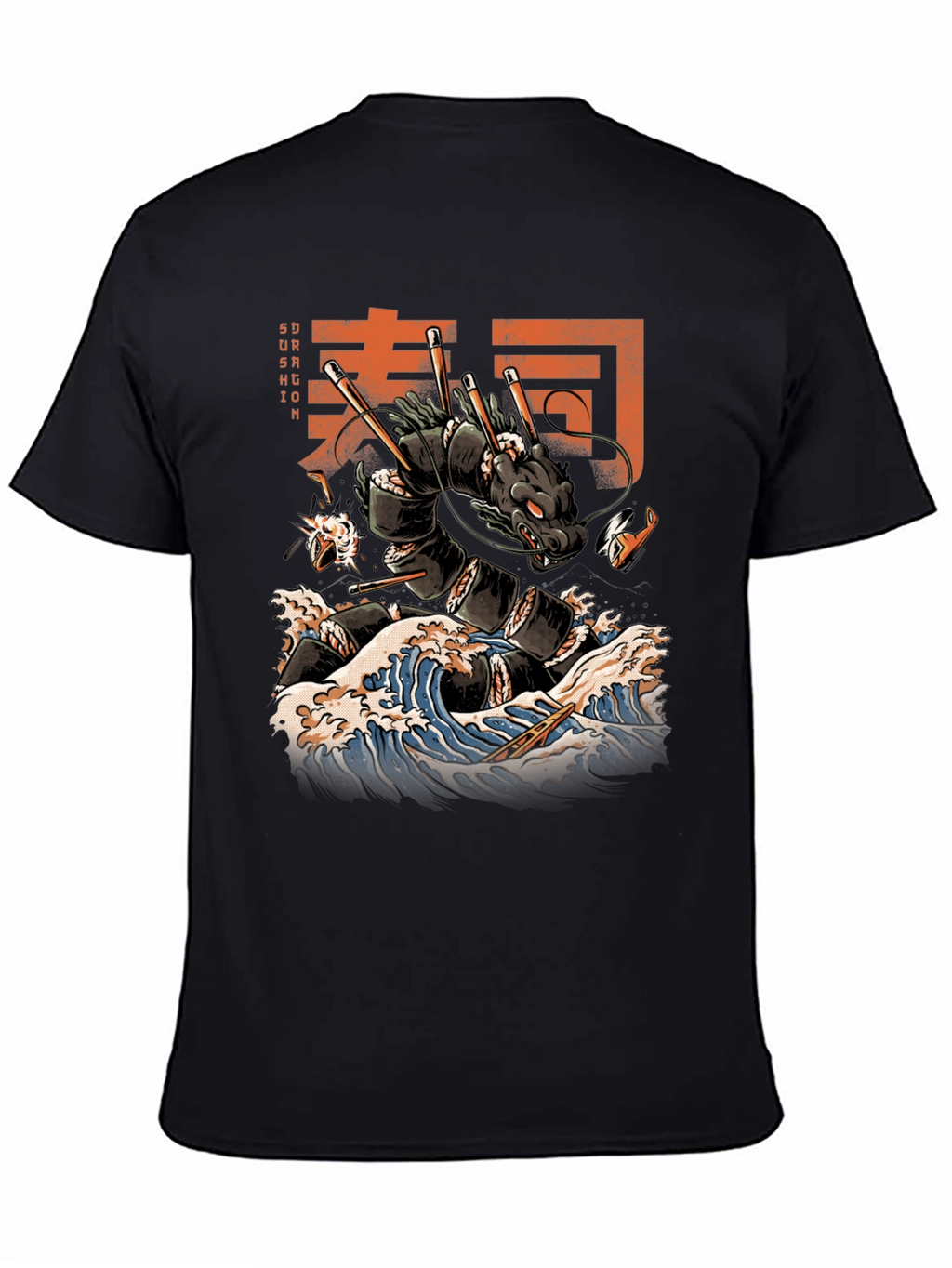 Sushi Dragon Graphic Tee