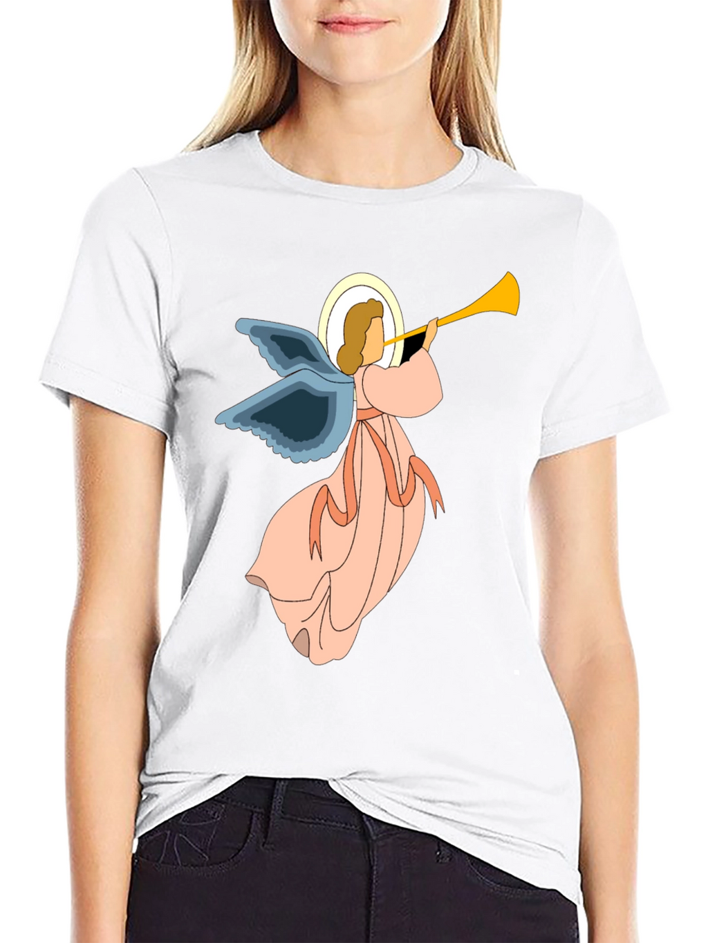 Angel Trumpet Graphic T-Shirt