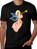 Angel Trumpet Graphic T-Shirt