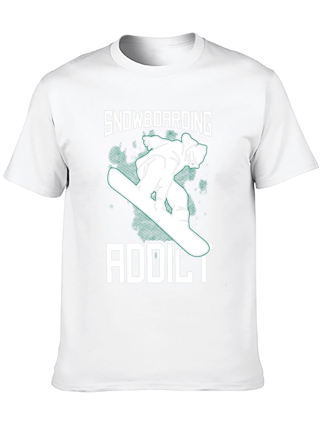 Snowboarding Addict Graphic Tee