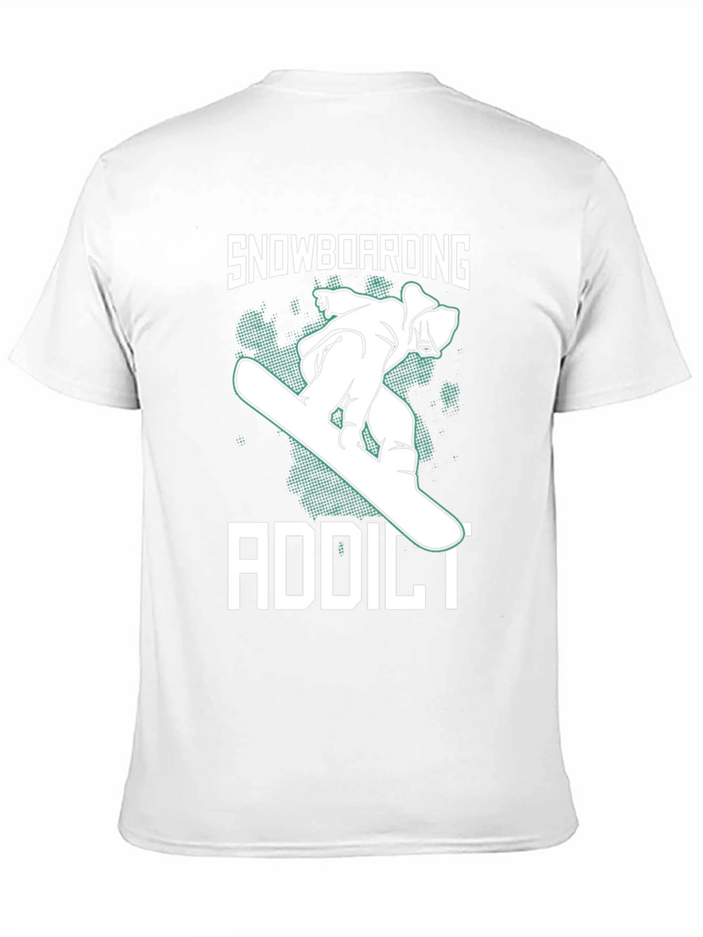 Snowboarding Addict Graphic Tee