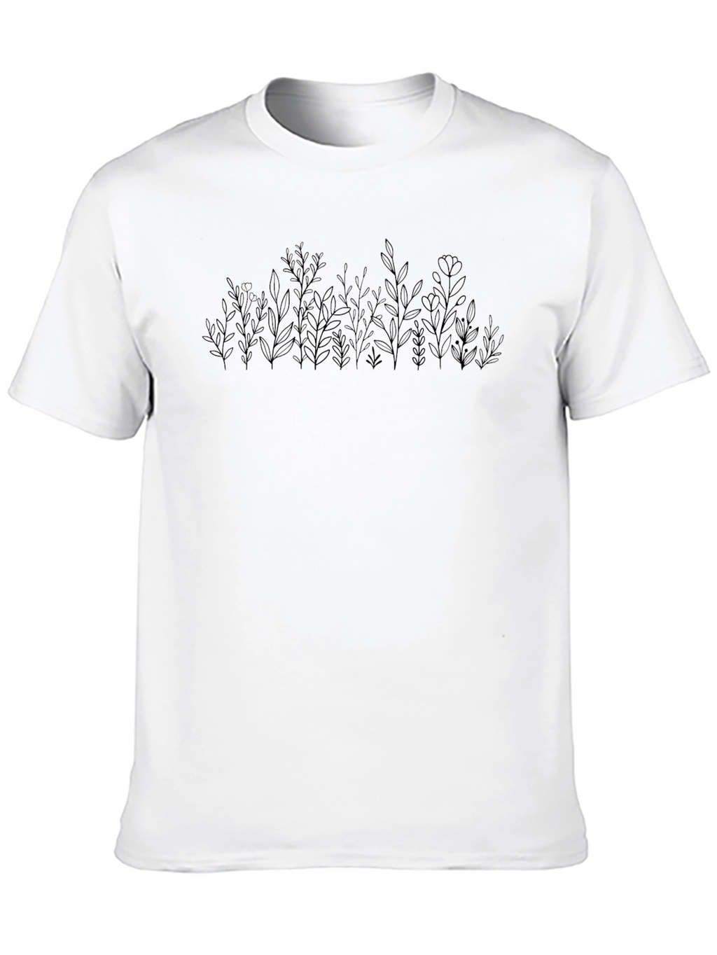 Nature Graphic Black T-Shirt for Men
