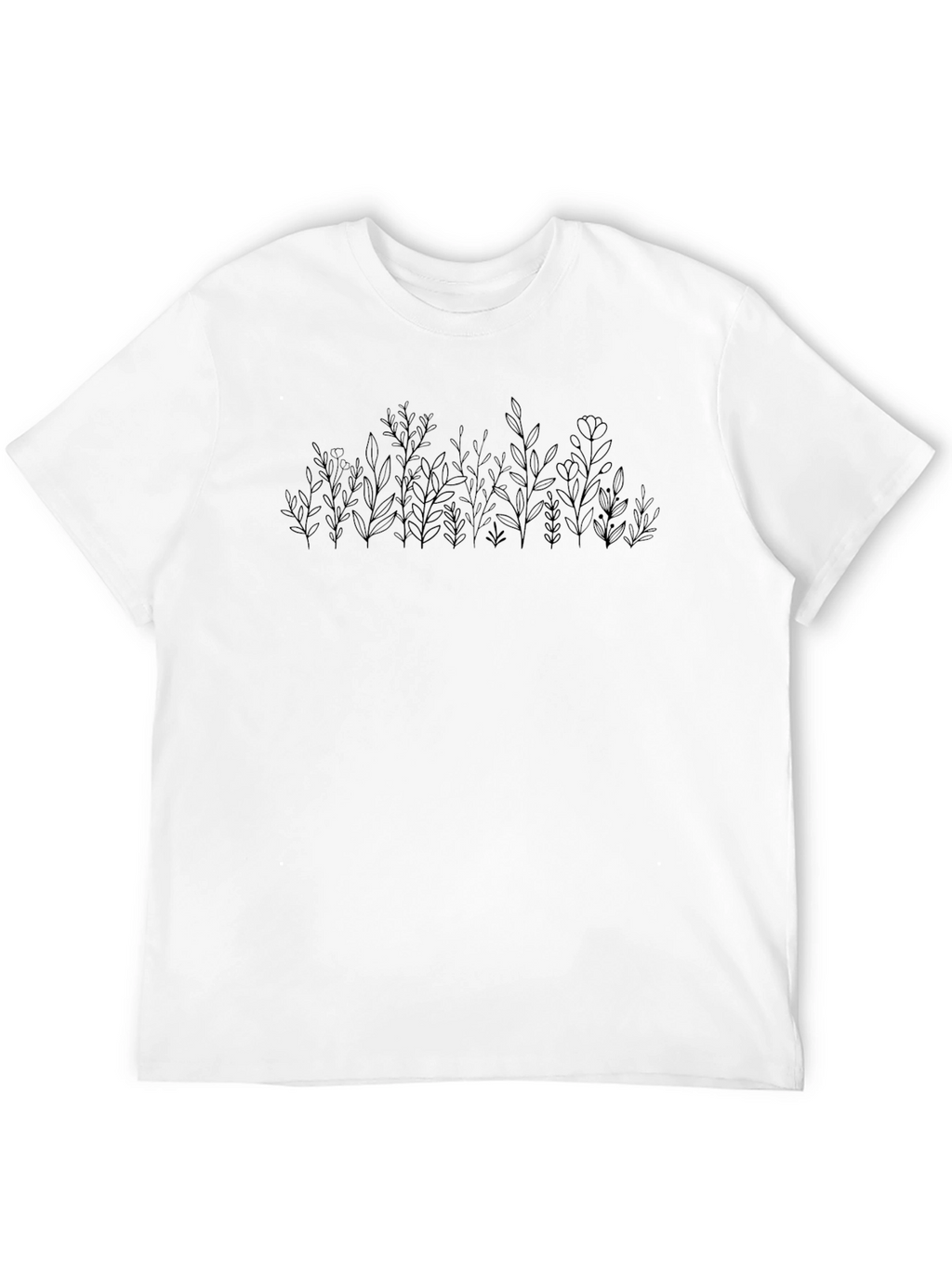 Nature Graphic Black T-Shirt for Men