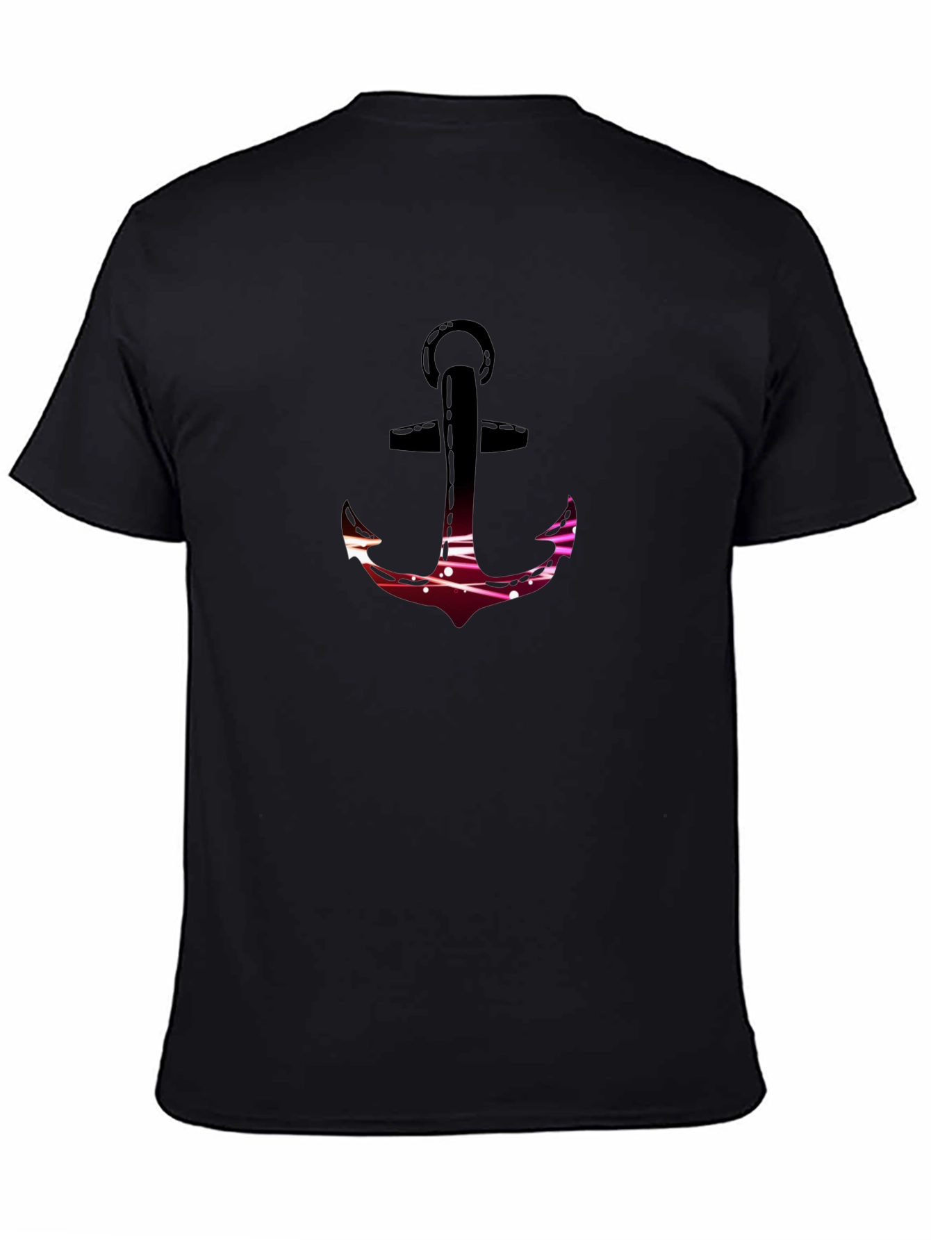 Stylish Anchor Graphic T-Shirt