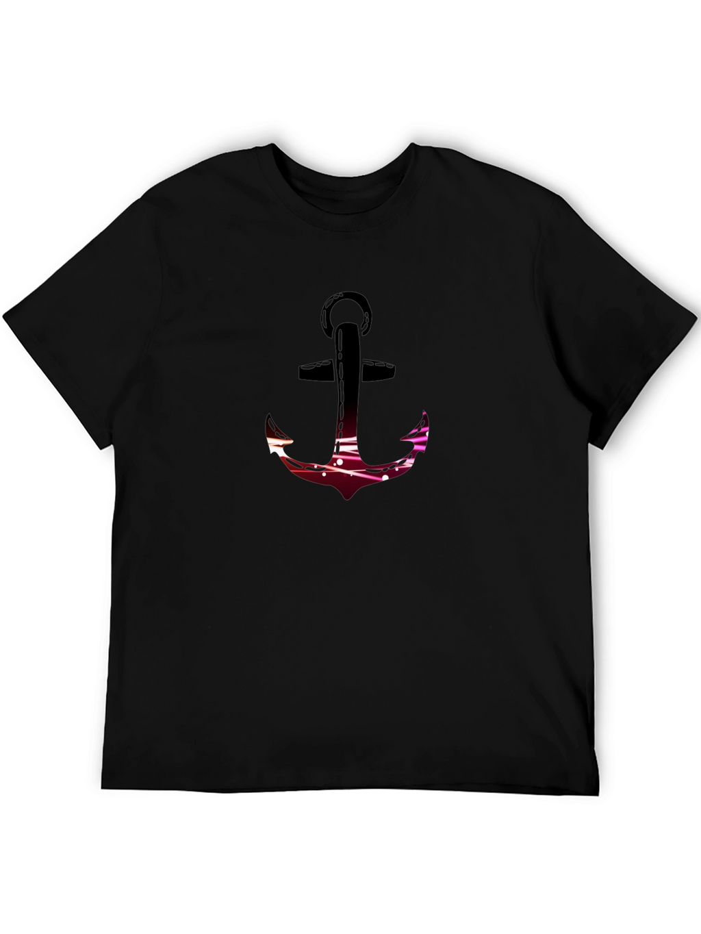 Stylish Anchor Graphic T-Shirt
