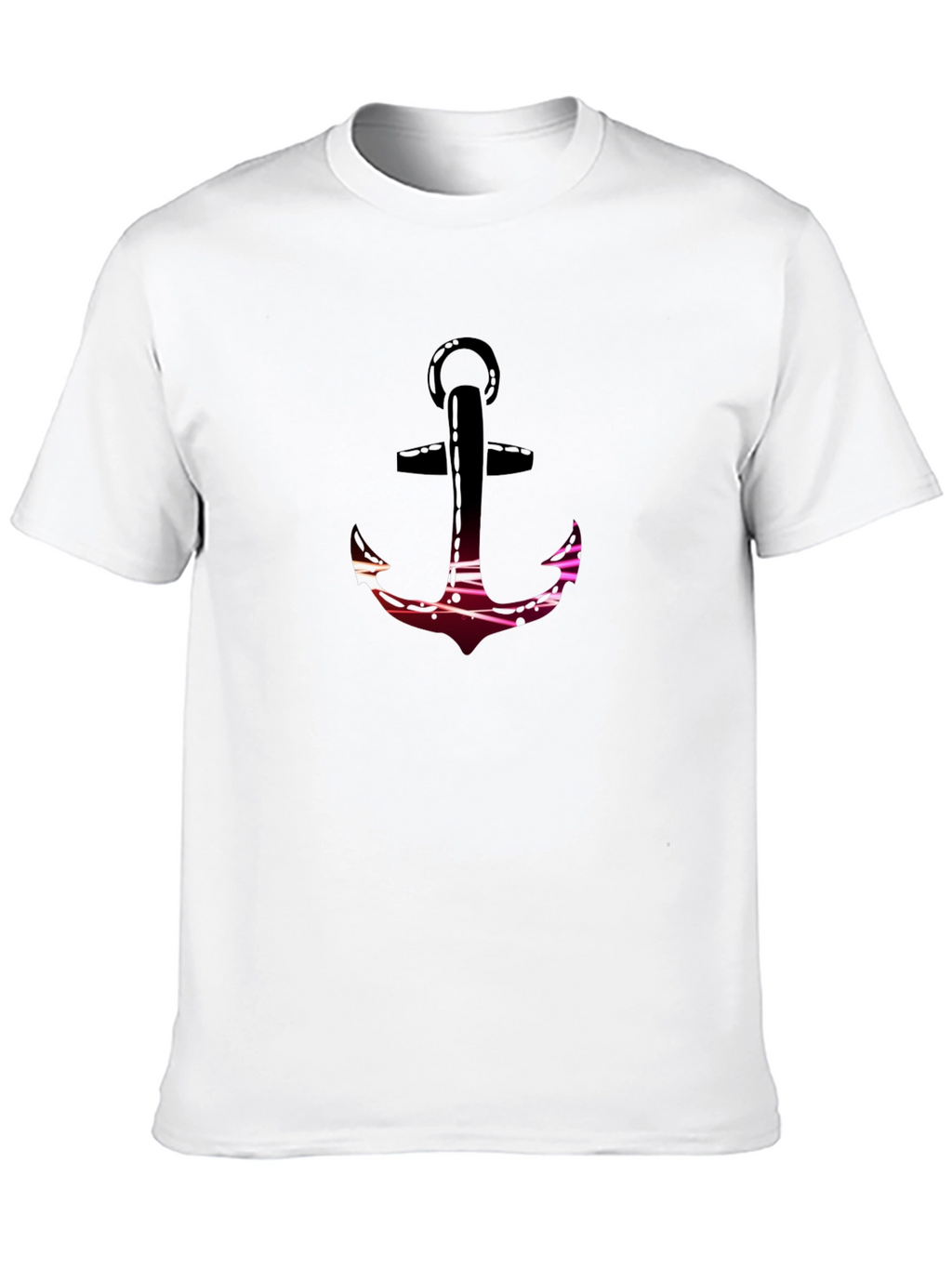 Stylish Anchor Graphic T-Shirt