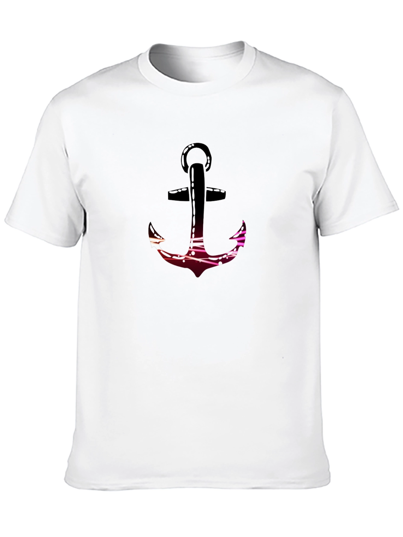 Stylish Anchor Graphic T-Shirt
