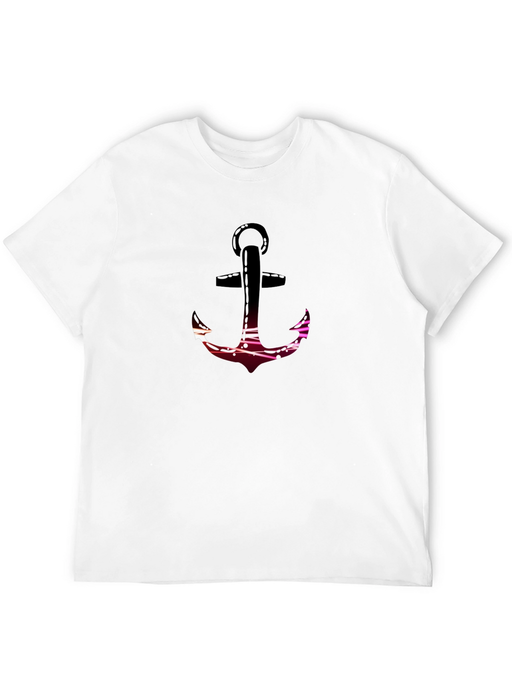 Stylish Anchor Graphic T-Shirt