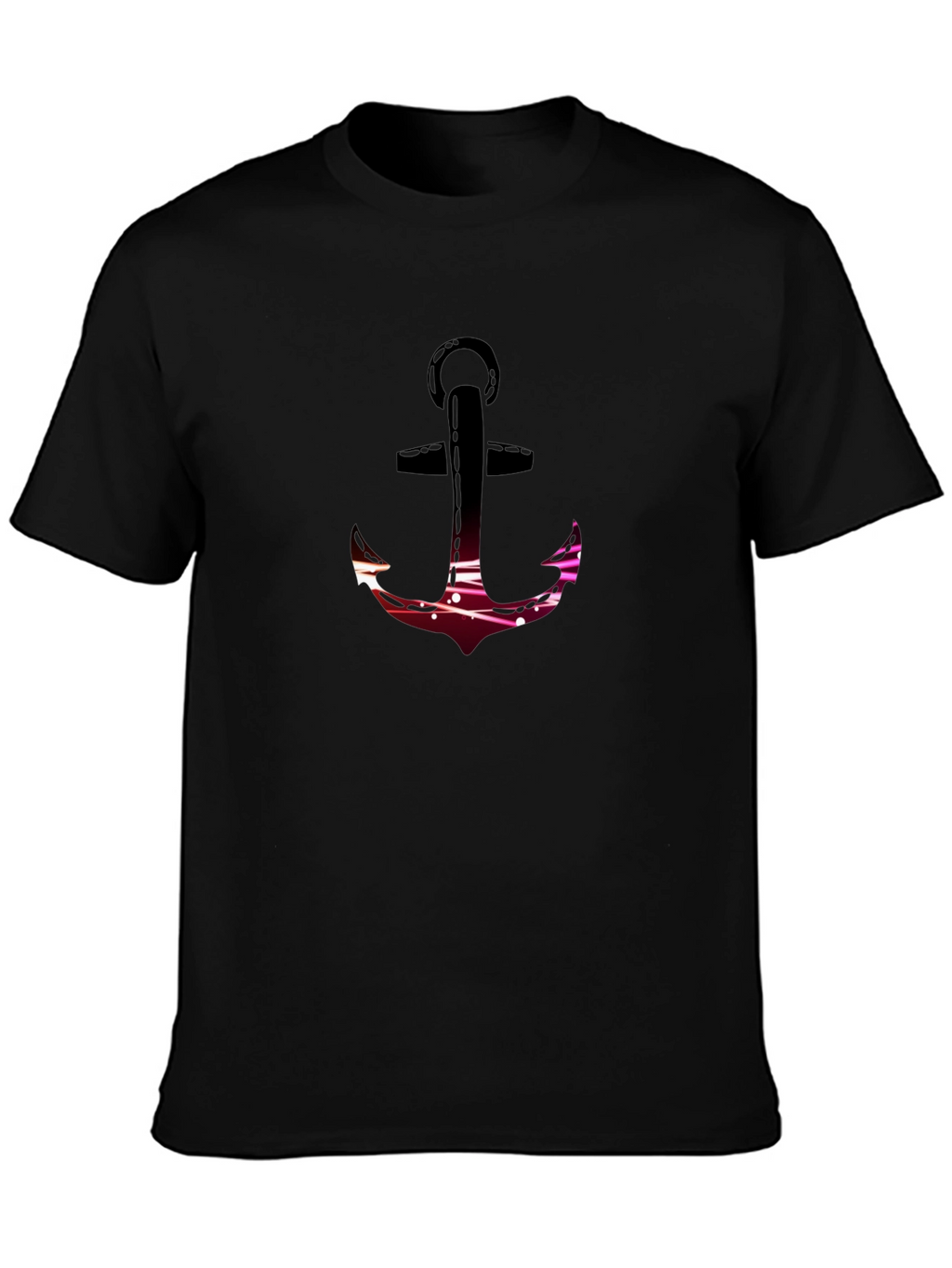 Stylish Anchor Graphic T-Shirt