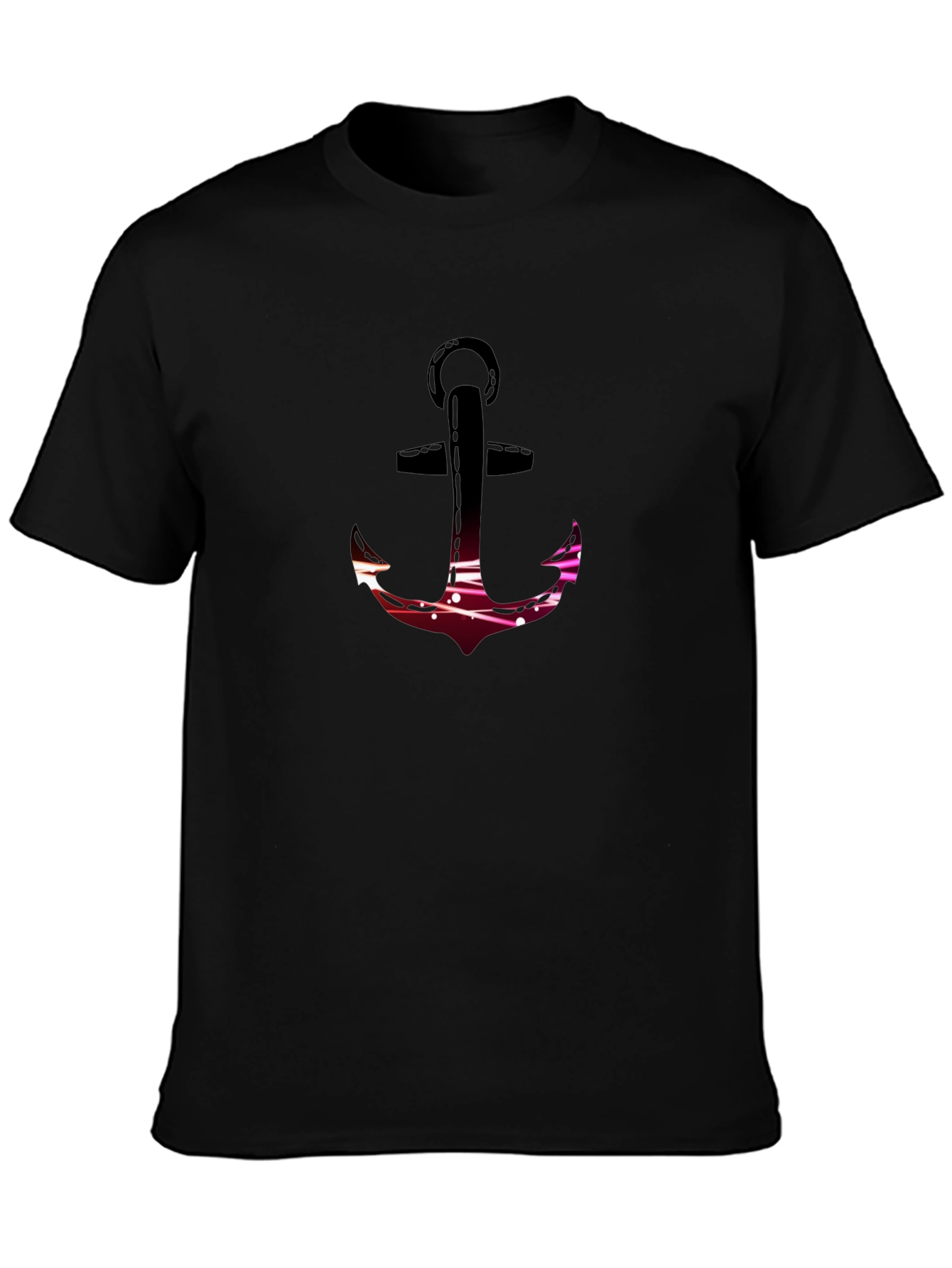 Stylish Anchor Graphic T-Shirt