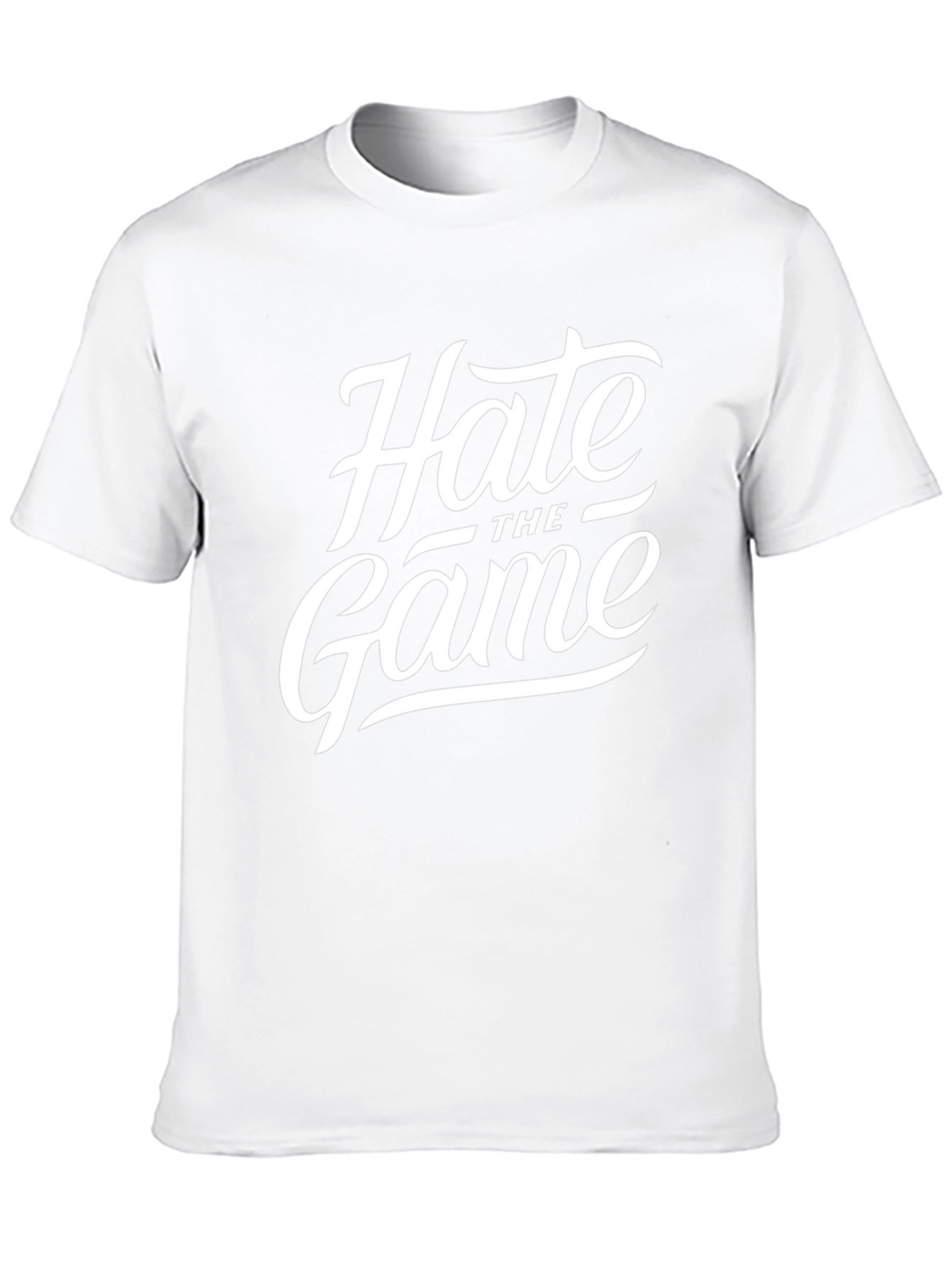 Hate The Game Black Graphic Tee