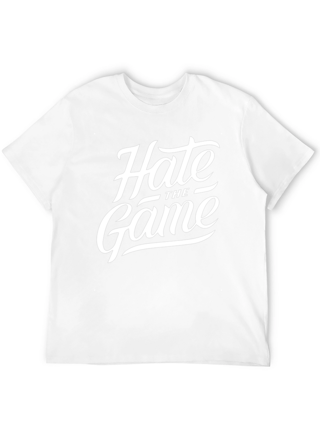 Hate The Game Black Graphic Tee
