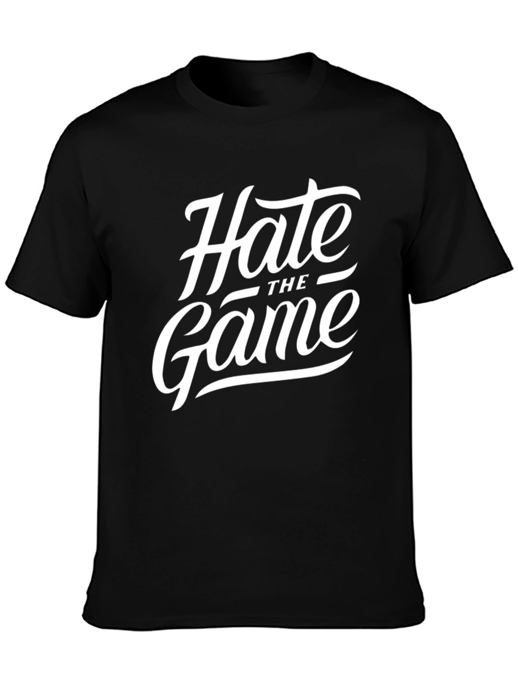 Hate The Game Black Graphic Tee