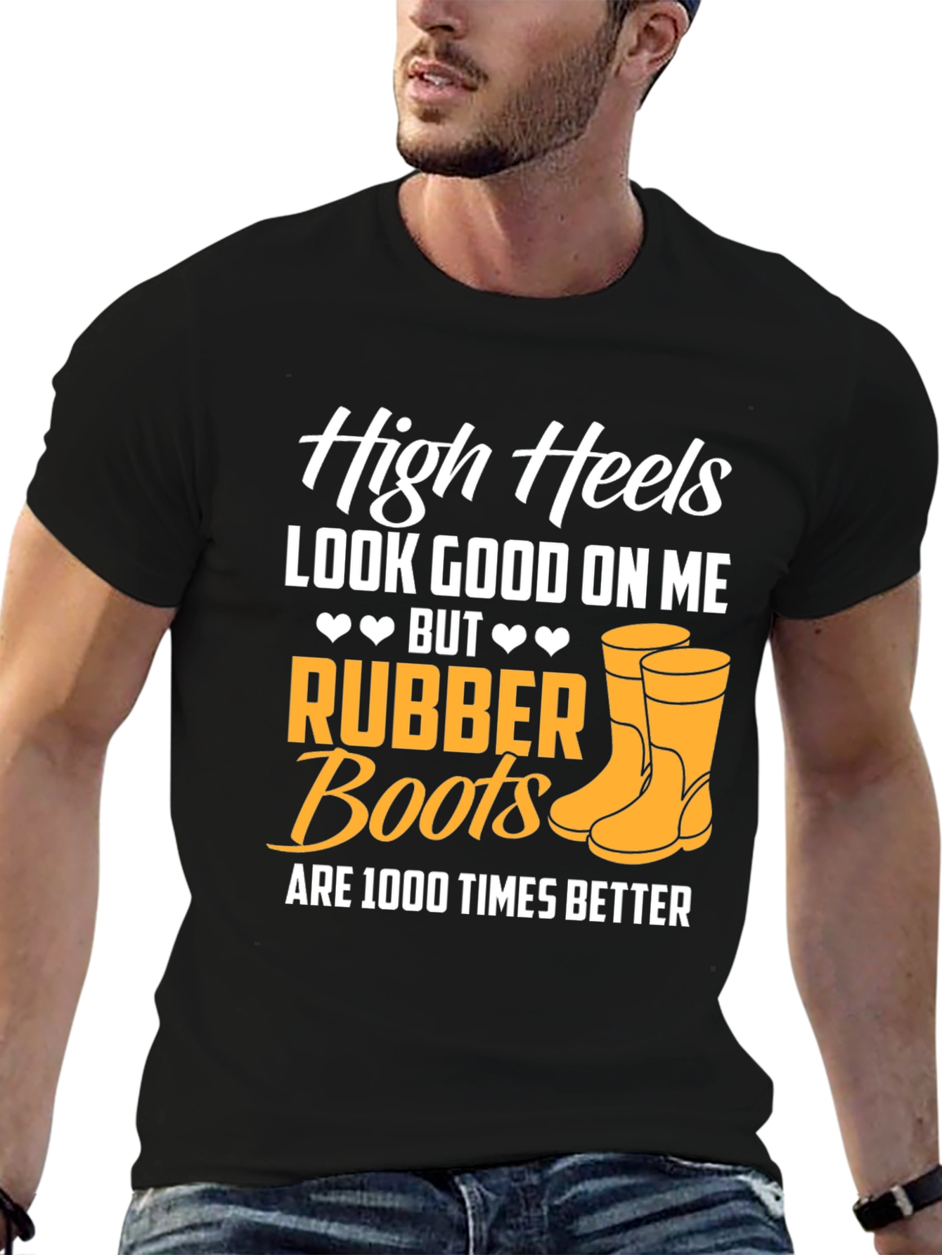 Rubber Boots Graphic T-Shirt