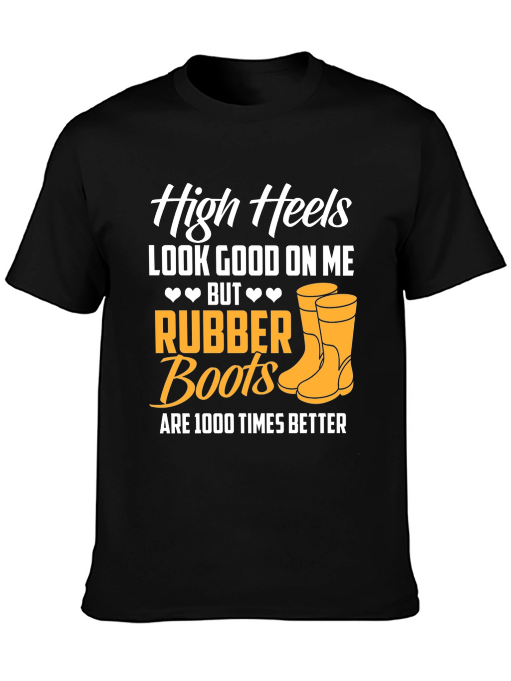 Rubber Boots Graphic T-Shirt