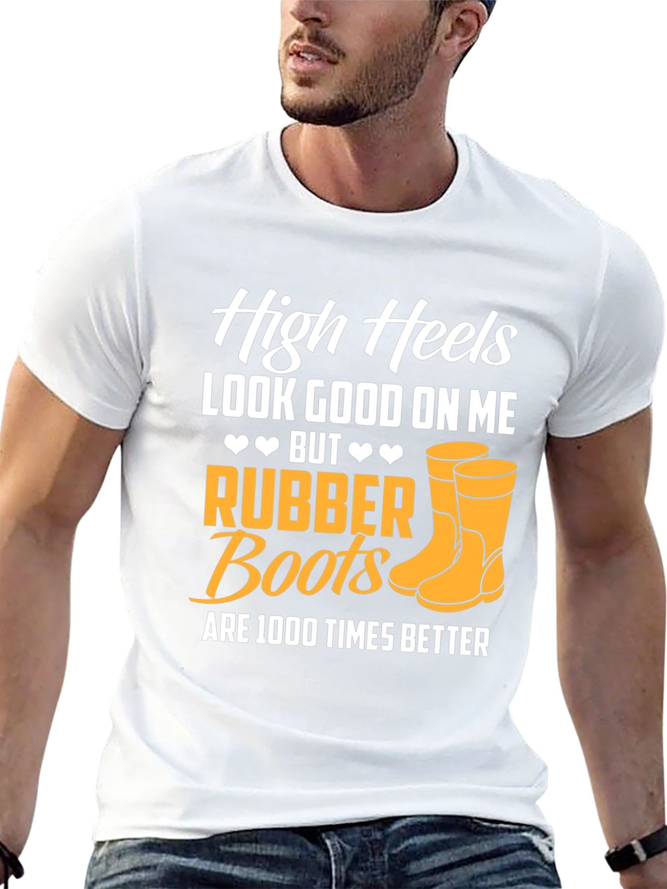 Rubber Boots Graphic T-Shirt