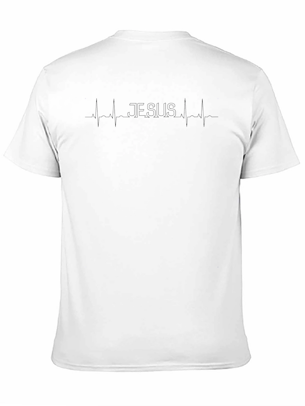 Jesus Heartbeat T-Shirt - Christian Faith Apparel