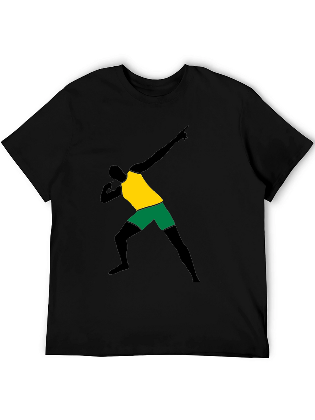 Dabbing Man Graphic Tee - Cool Black T-Shirt