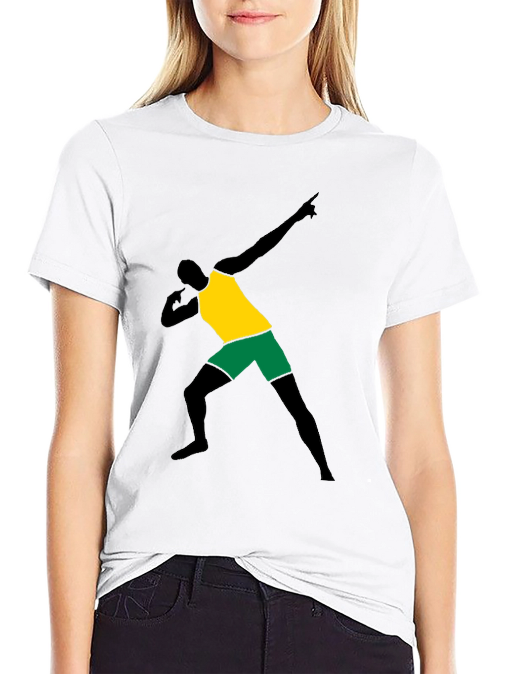 Dabbing Man Graphic Tee - Cool Black T-Shirt