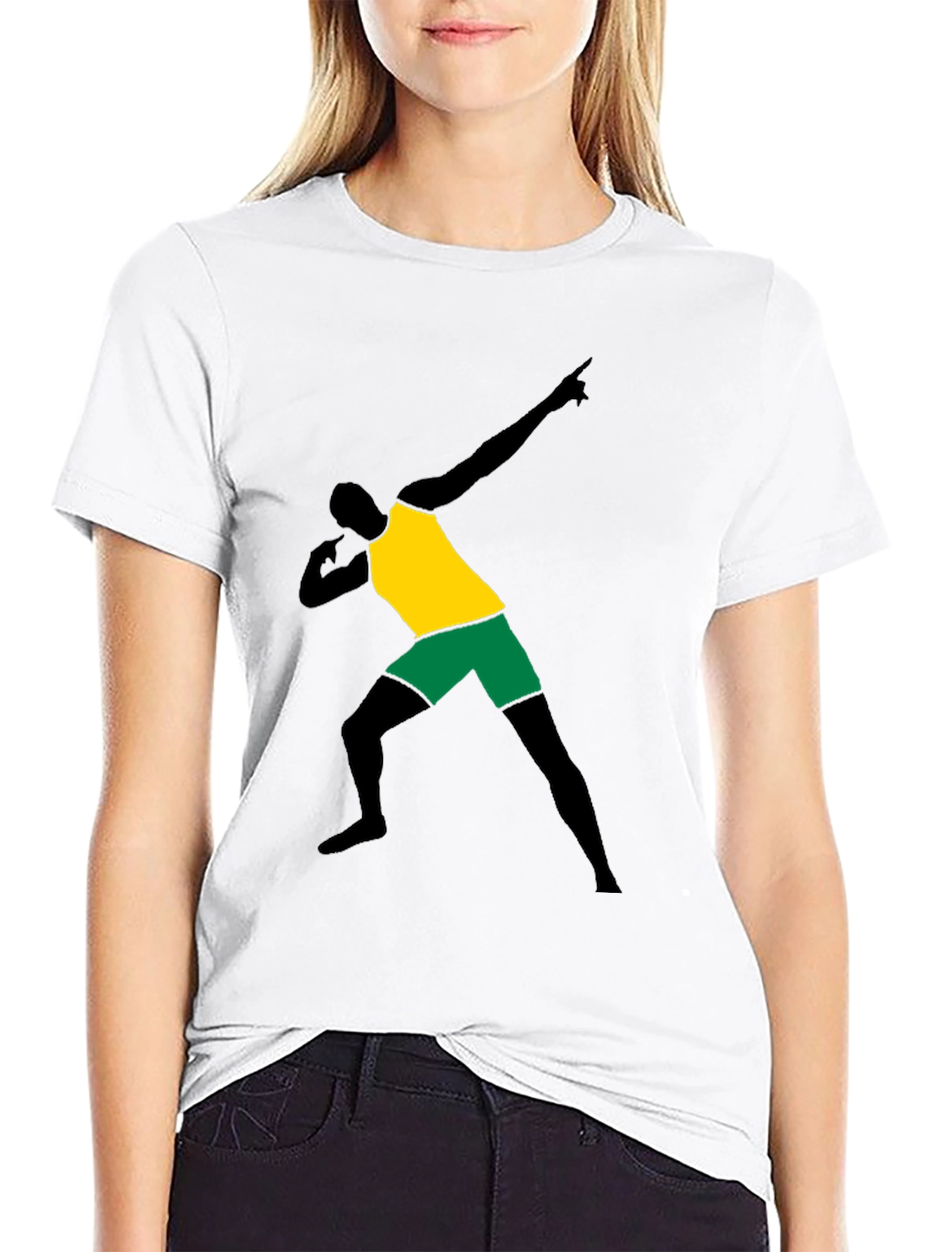 Dabbing Man Graphic Tee - Cool Black T-Shirt