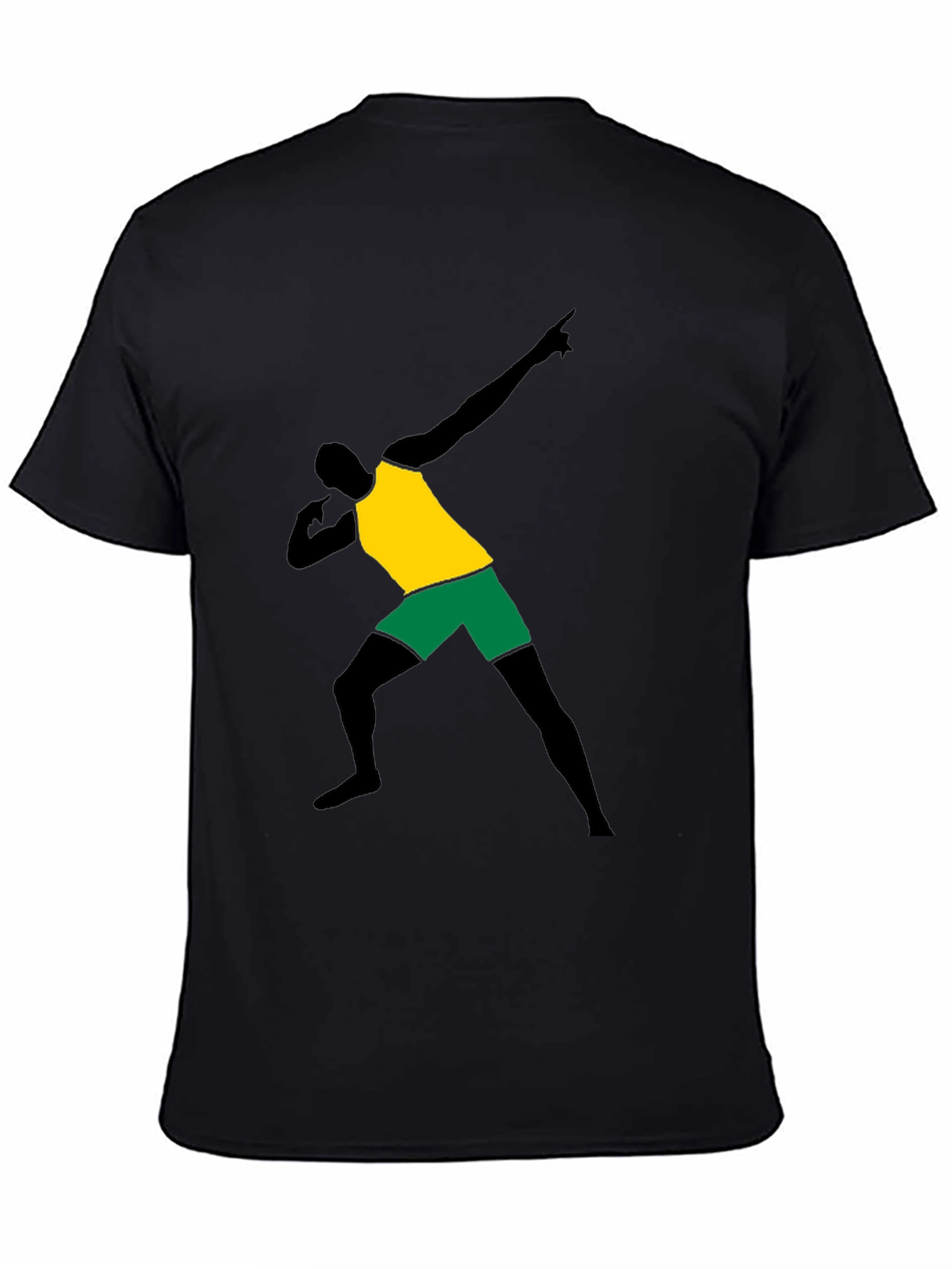 Dabbing Man Graphic Tee - Cool Black T-Shirt