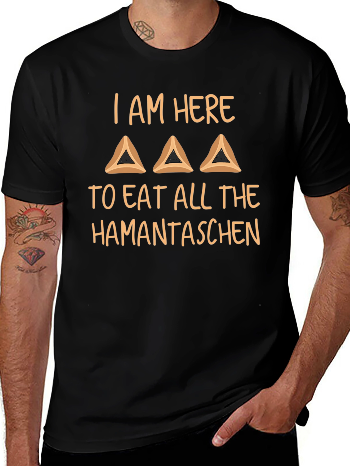 Hamantaschen Eater T-Shirt - Purim Holiday Shirt