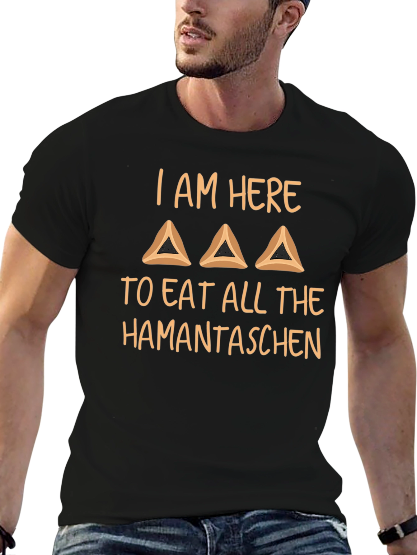 Hamantaschen Eater T-Shirt - Purim Holiday Shirt