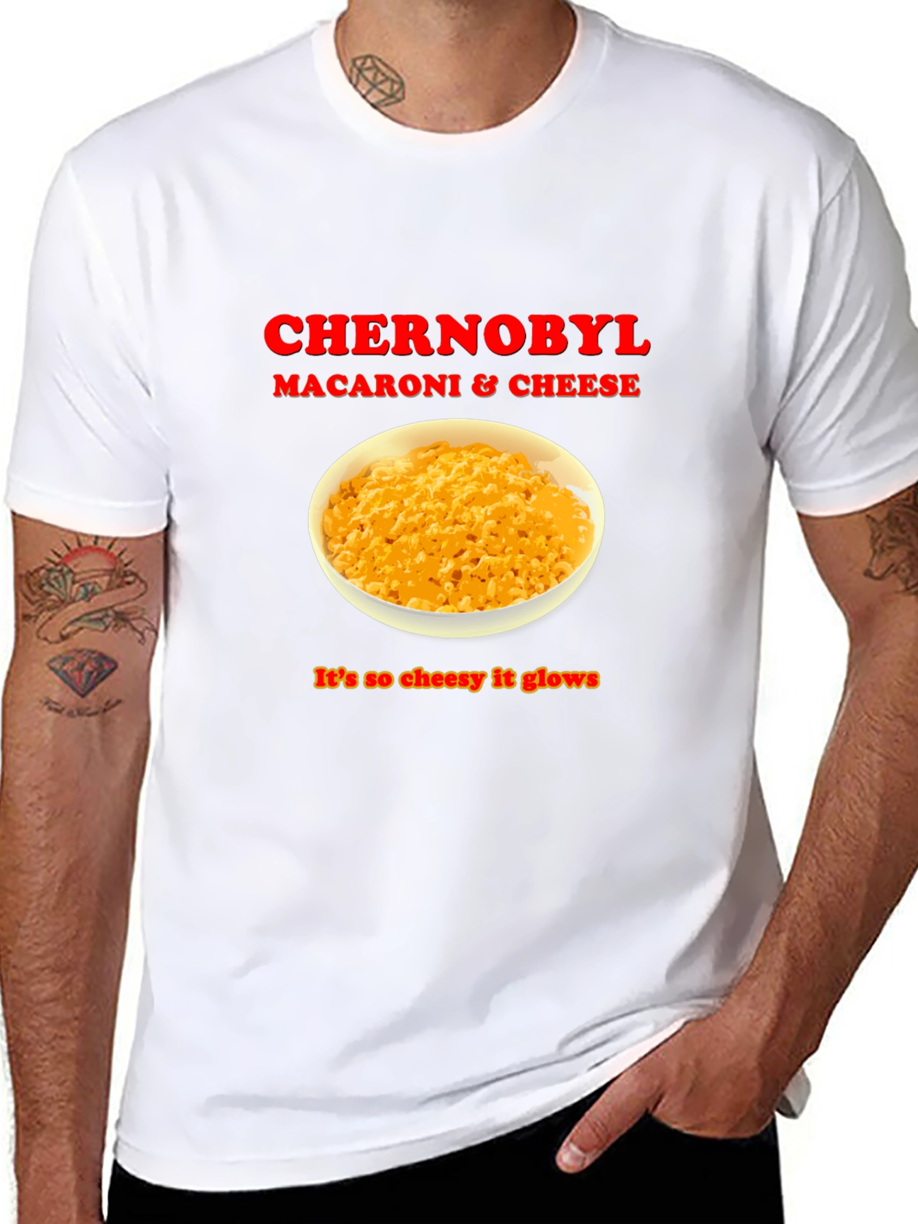Chernobyl Macaroni & Cheese Novelty T-Shirt